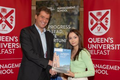 Mary McGovern, Winner of Foundation Scholarship, Best Student in Actuarial Science and Risk Management Level 1