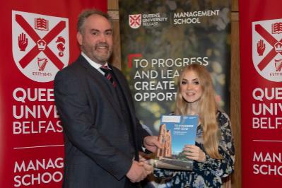 Lauren Lynch, Winner of Shaw Memorial Prize, Top performing Level 2 student in Economics 