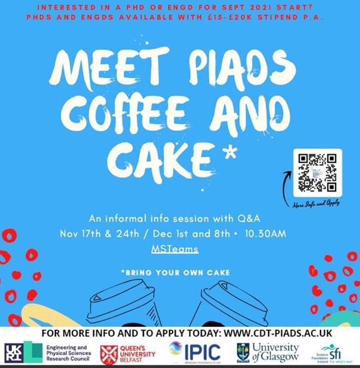 MEET PIADS COFFEE AND CAKE