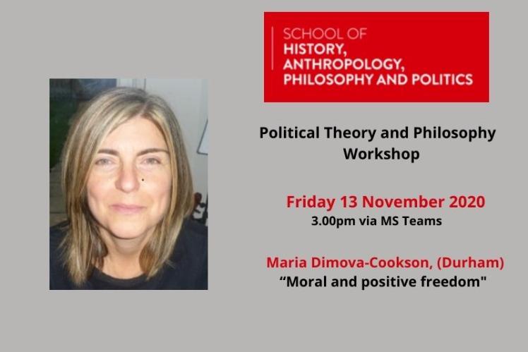 Political Theory and Philosophy 13 November 2020