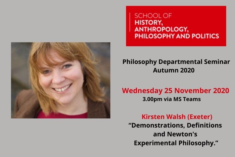 Philosophy Seminar 25 November 2020