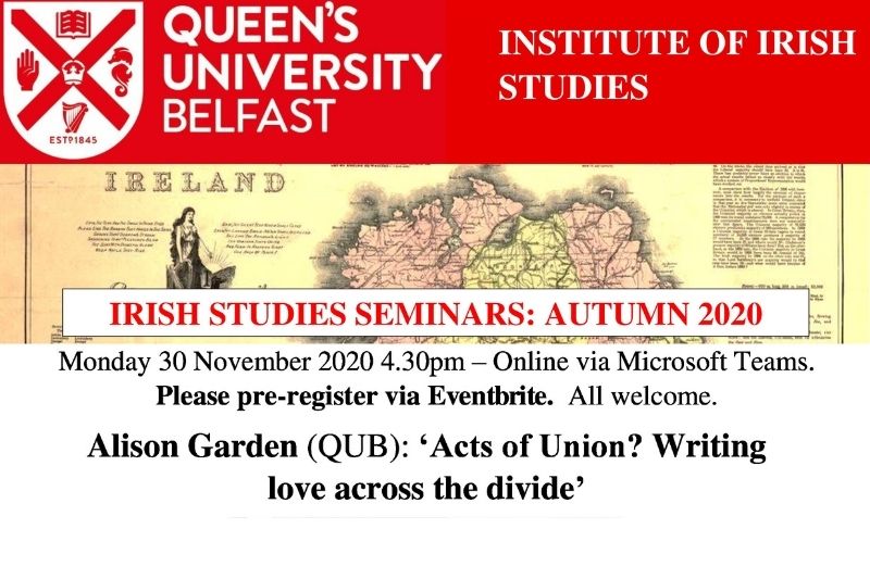 Irish Studies Seminar 30 Nov 2020