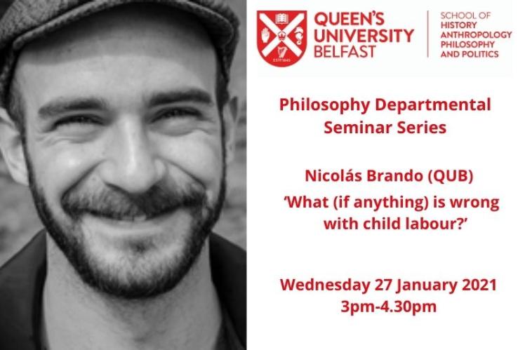Philosophy Seminar 27 January 2021