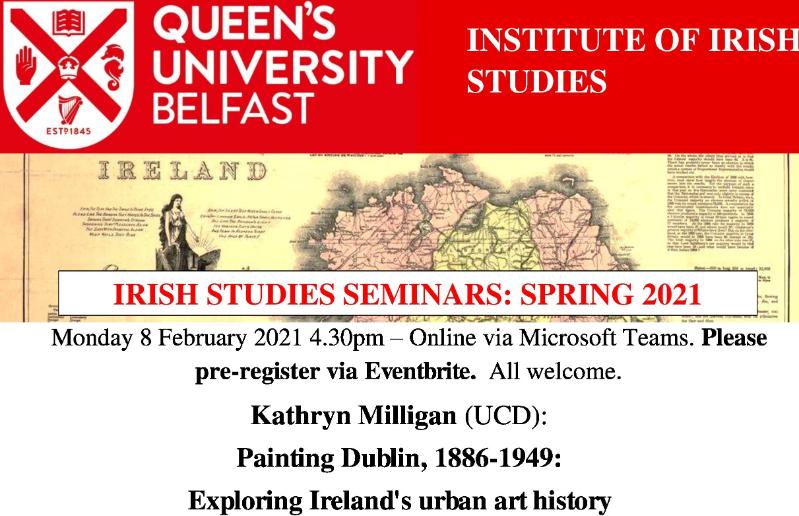 Irish Studies Seminar 8 Feb 2021