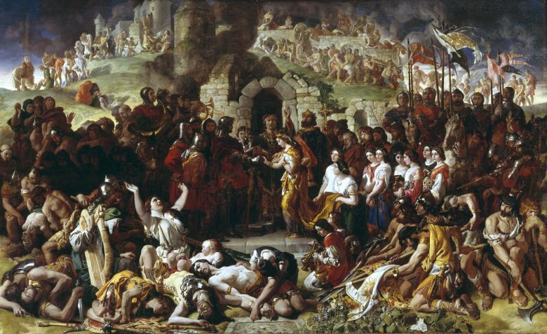 Maclise, Marriage of Strongbow and Aoife
