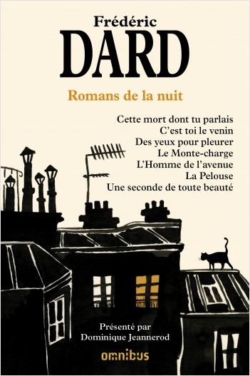 Front cover of Frédéric Dard, Romans de la nuit 