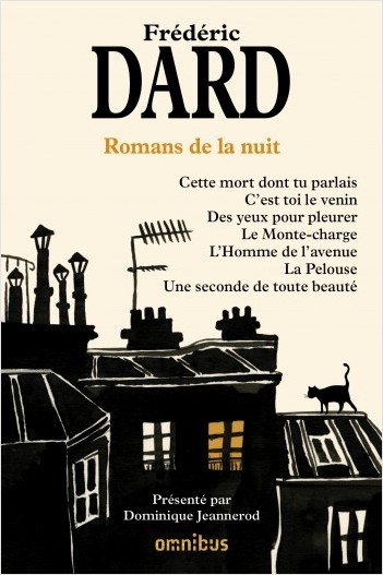 Front cover of Frédéric Dard, Romans de la nuit
