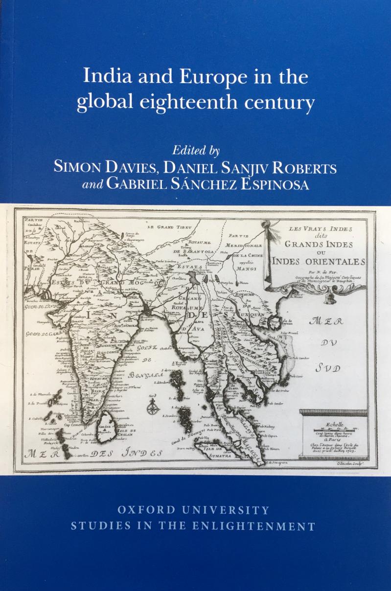 Front cover of India and Europe in the global eighteenth century 