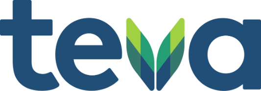 The logo of Teva Pharmaceuticals
