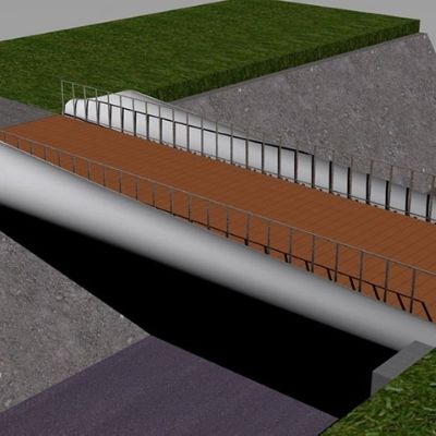 Suspension bridge imagery