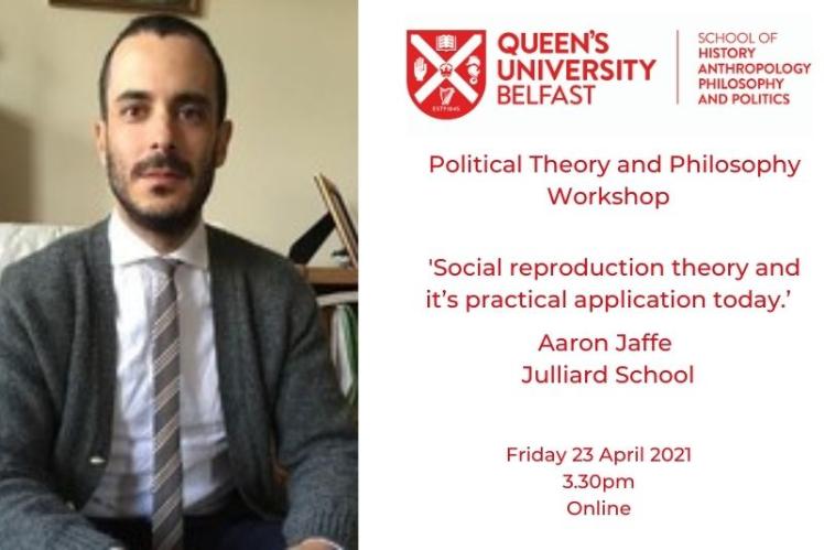 Political Theory and Philosophy 23 April 2021