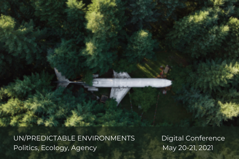 Un/Predictable Environments Conference May 2021 Aeroplane