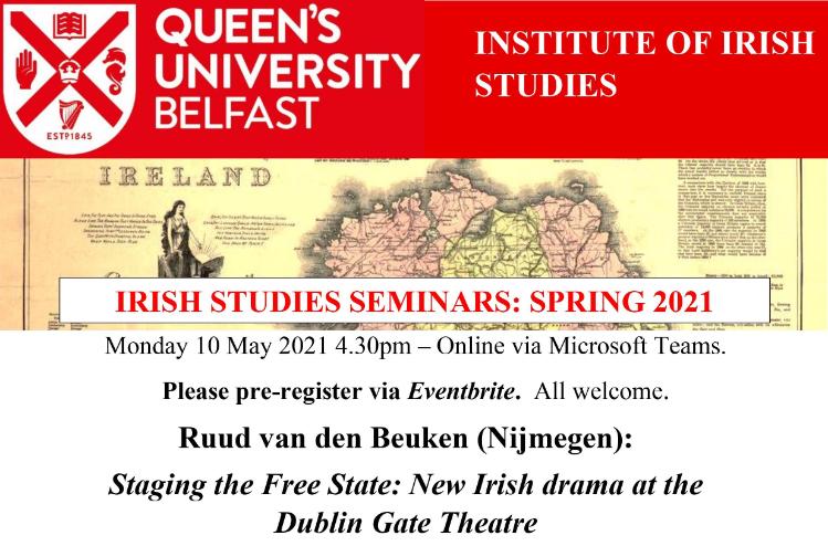 Irish Studies Seminar 10 May 2021