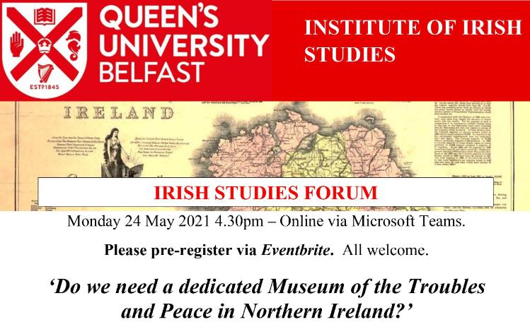 Irish Studies Forum 24 May 2021