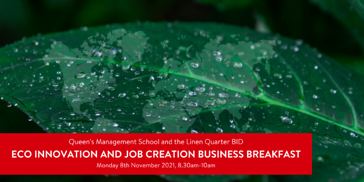 Visual for the Eco Innovation and Job Creation Business Breakfast