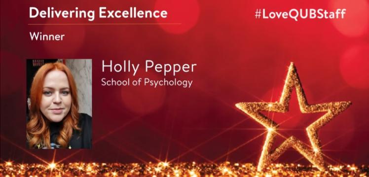 Holly Pepper Staff Excellence Award