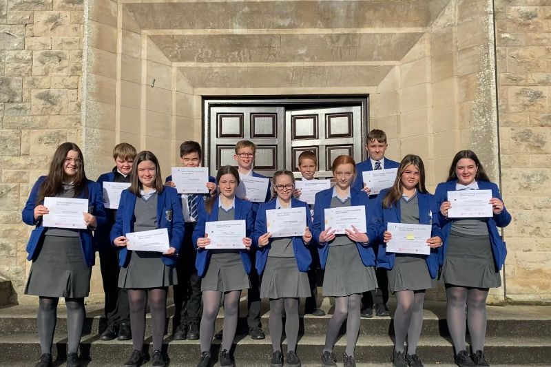Pupils with Certificates