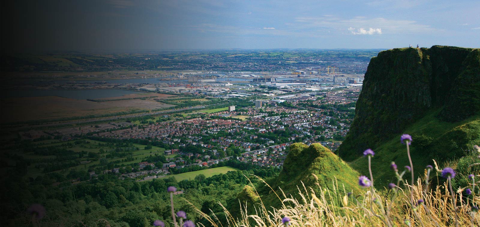 The view from Cave Hill