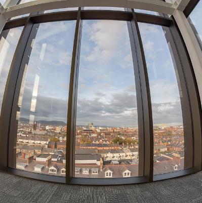 School of law wellbeing room windows