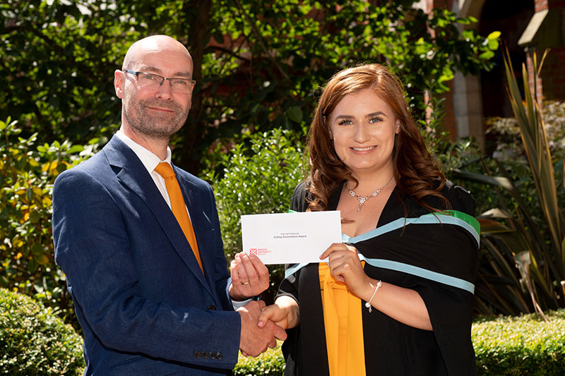 PHOTO: Hannah Louise Keenan, BA Sociology with Quantitative Methods