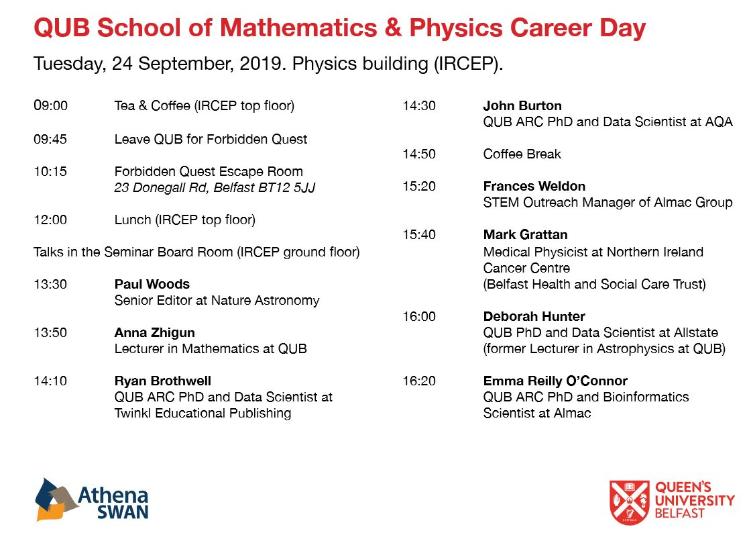 Career Day for PhD students & postdocs, September 24th