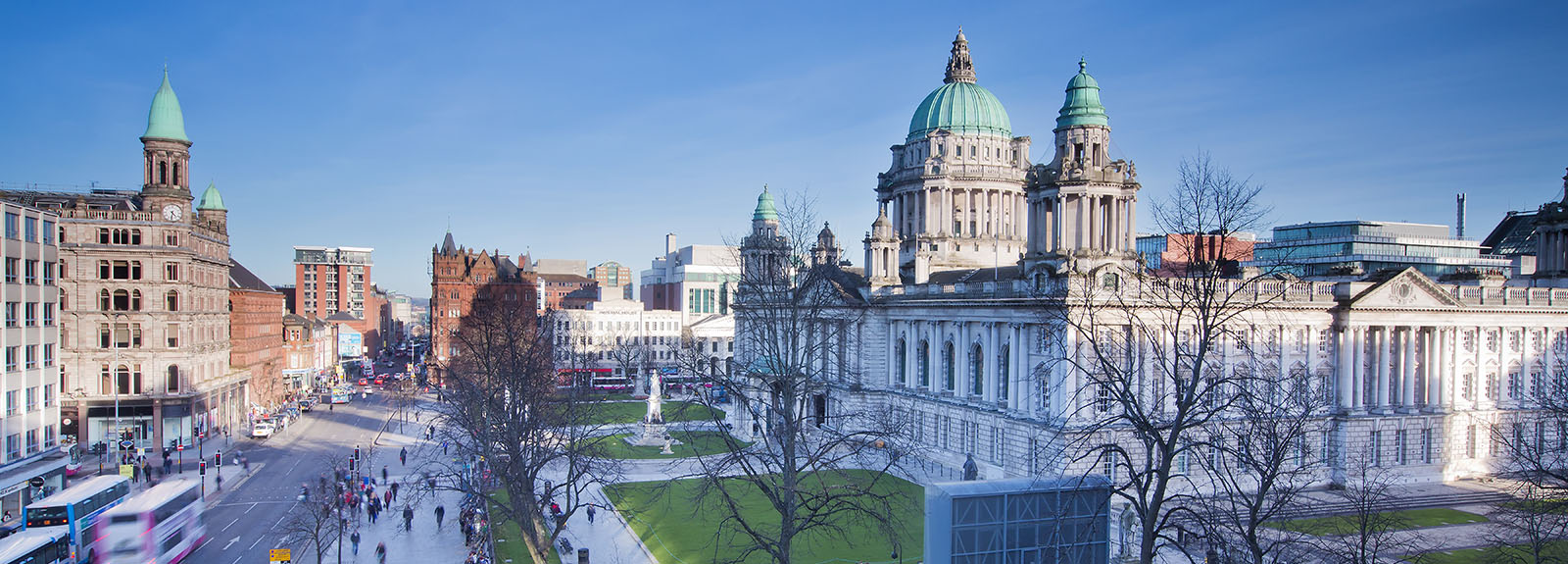 Belfast City Hall and grounds