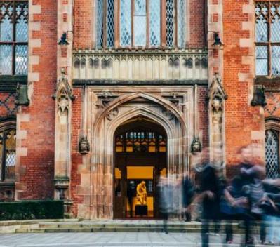 QUB Lanyon Front Entrance