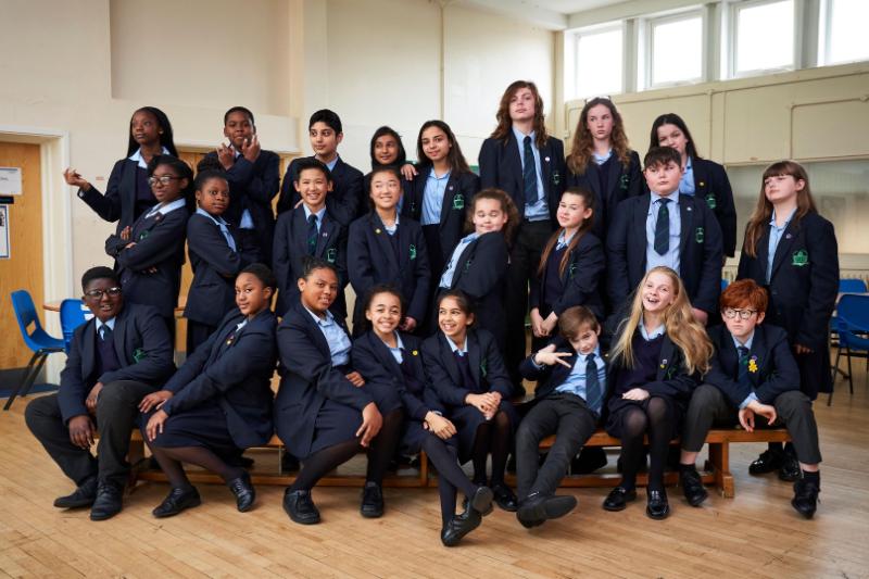 The School that tried to end racism Class Photo