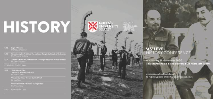 QUB AS History Conference November 2020
