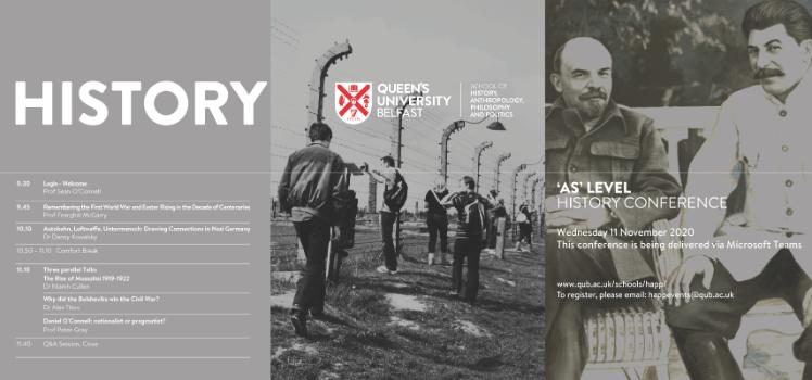 QUB AS History Conference  November 2020