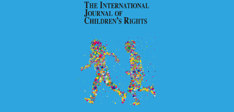 Cover of the International Journal of Children's Rights