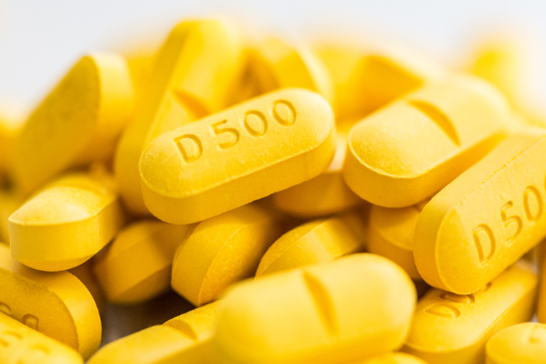 An image of some yellow tablets
