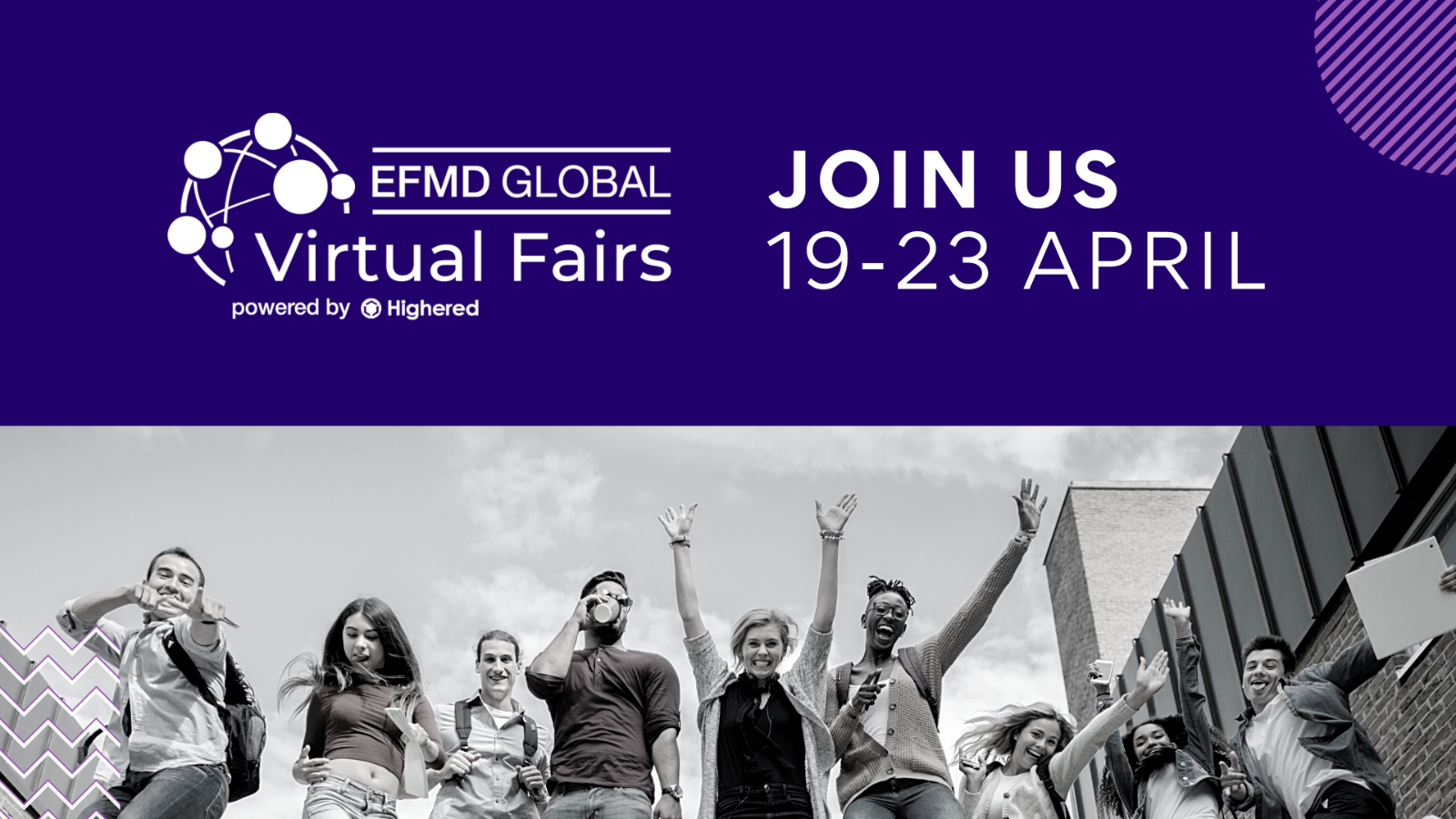Highered Virtual Fair April 2021 poster