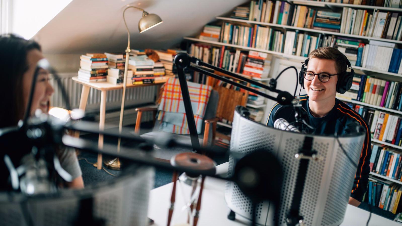 Heaney Centre Podcast Recording 800 x 450