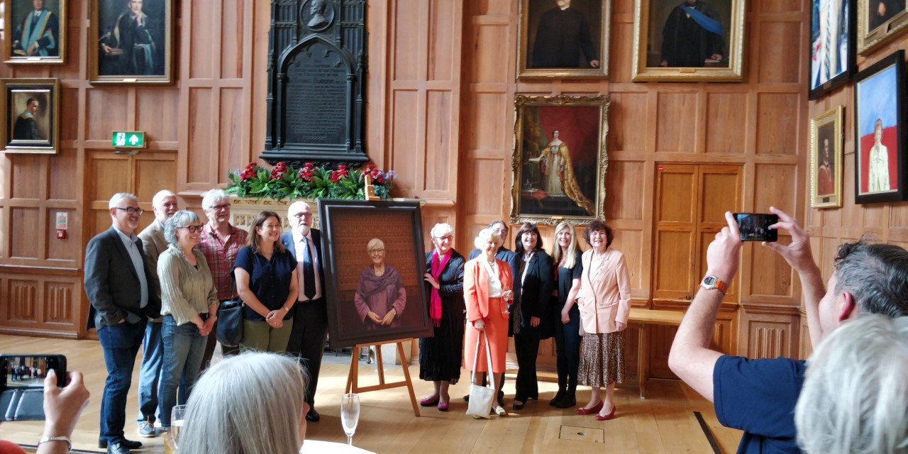 prof mcguinness portrait with colleagues