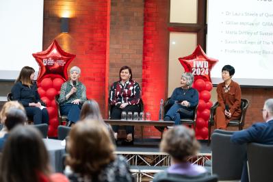 Dr Laura Steele, Gillian McKee, Maria Diffley, Susan McEwen, Professor Shuang Ren