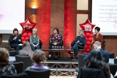 Dr Laura Steele, Gillian McKee, Maria Diffley, Susan McEwen, Professor Shuang Ren