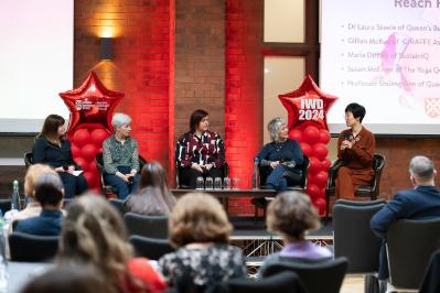 Dr Laura Steele, Gillian McKee, Maria Diffley, Susan McEwen, Professor Shuang Ren