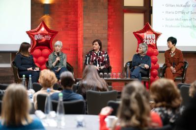 Dr Laura Steele, Gillian McKee, Maria Diffley, Susan McEwen, Professor Shuang Ren