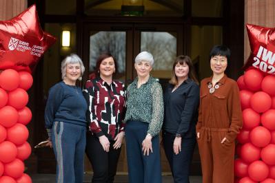 Susan McEwen, Maria Diffley, Gillian McKee, Dr Laura Steele, Professor Shuang Ren