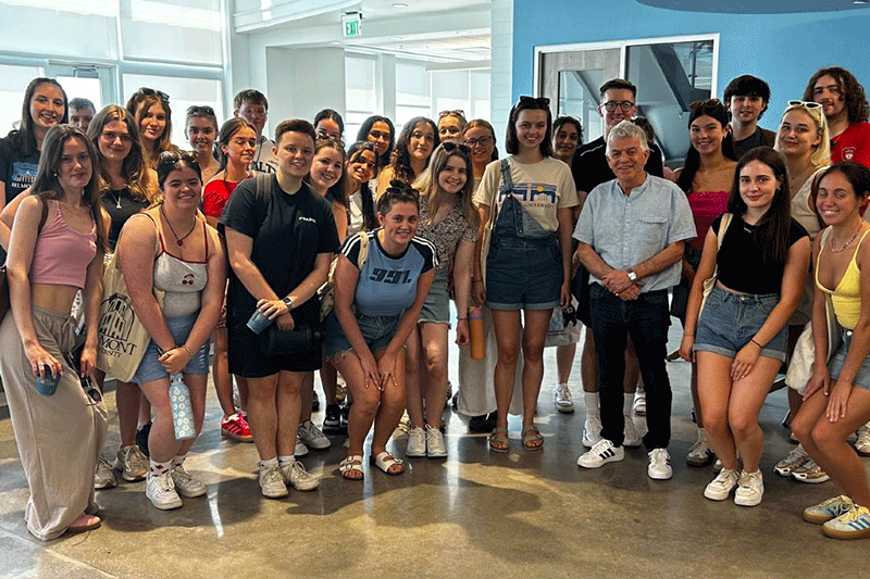 Group of students in USA