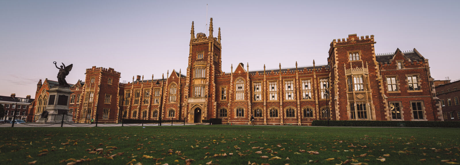 The Lanyon Building, facade of Queen's University Belfast