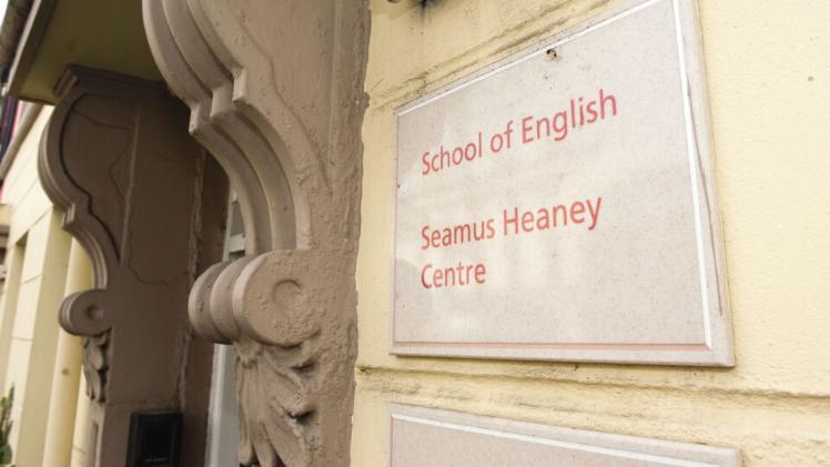Seamus Heaney Centre sign