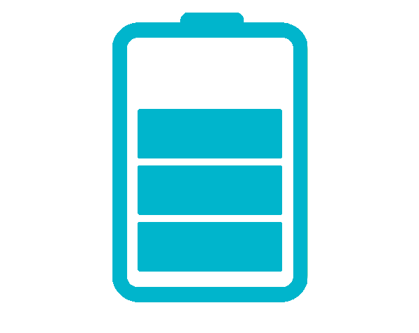 Graphic depicting recharging battery
