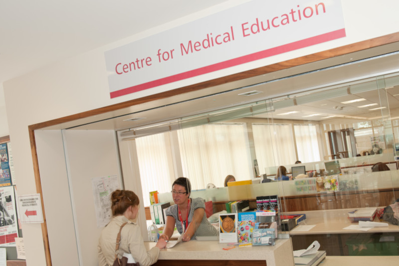 Centre for Medical Education Reception Desk