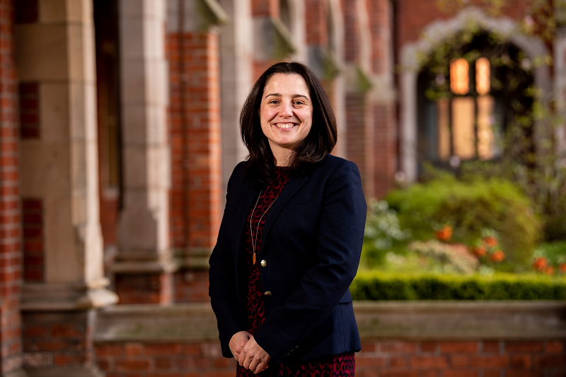 Victoria Denoon, President of Queen's Graduates Association