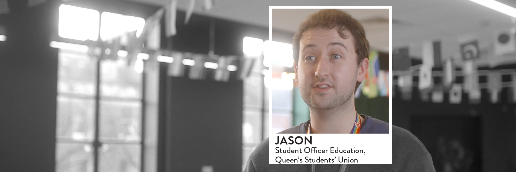 Image of Jason in Students' Union Lounge