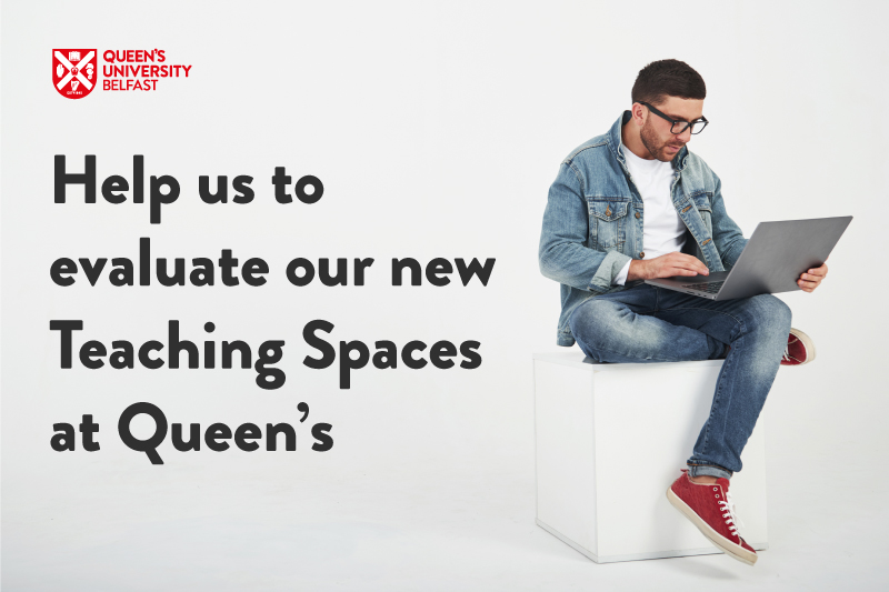 Teaching Spaces - Man with glasses working on a laptop