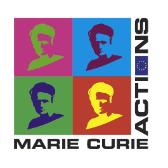 Logo for Marie Curie Actions 