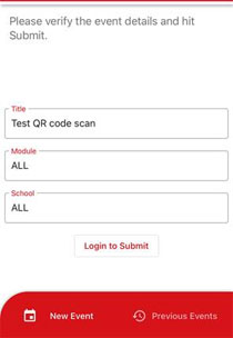 Test QR Code Login